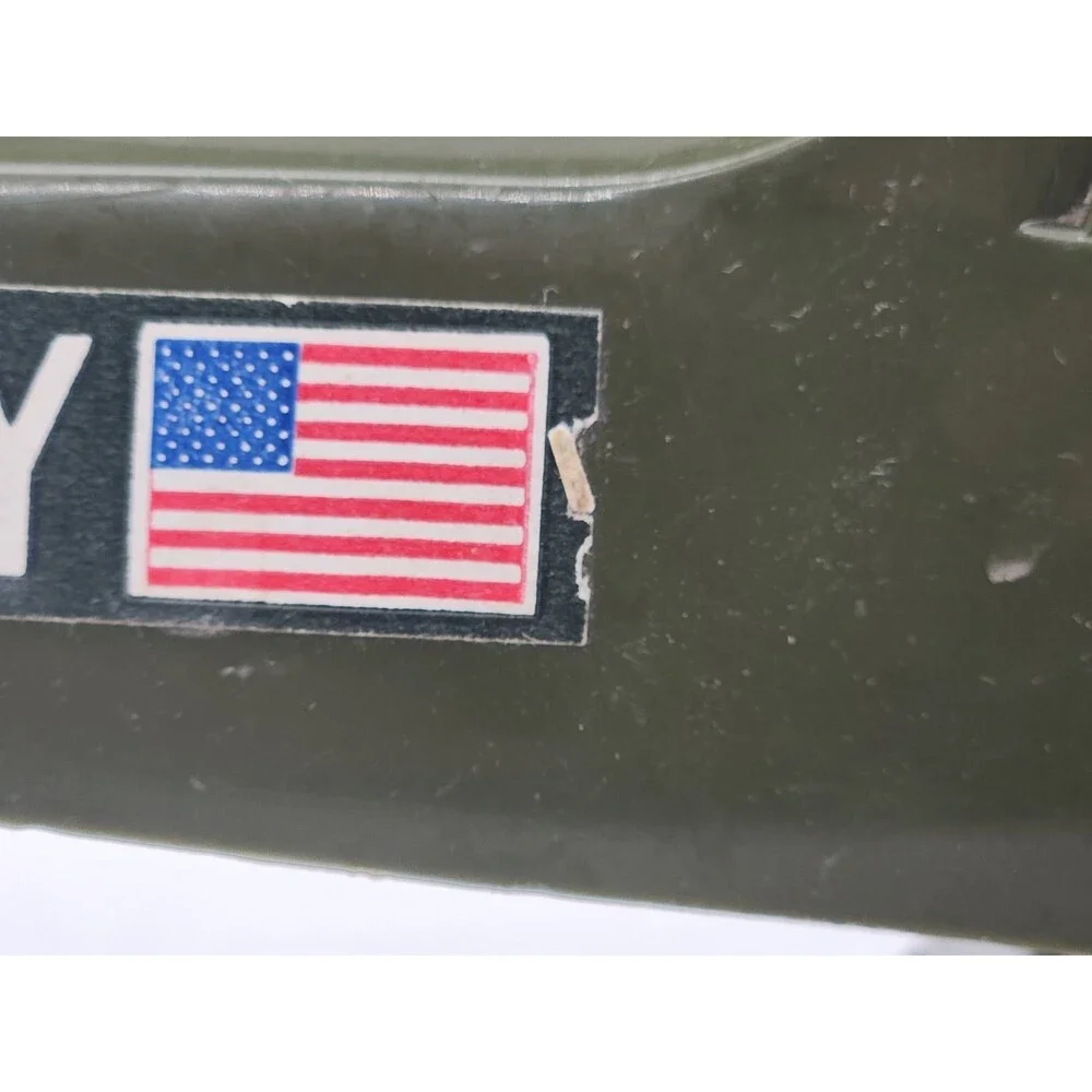 Gay Toys Inc. U.S. Army Military Helicopter Item 785 Green/Yellow Plastic USA